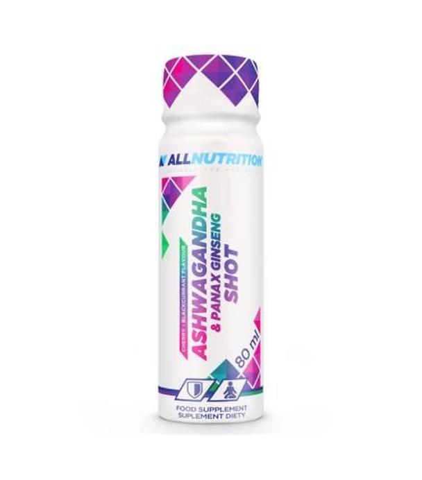 SFD, Allnutrition Ashwagandha & Panax Ginseng Shot, 80 ml