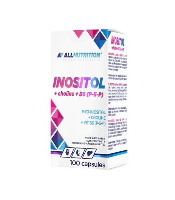 Allnutrition Inositol + Choline + B6 (P-5-P), 100 kapsułek