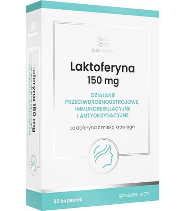 Biotic Biome Laktoferyna 150 mg, 30 kapsułek