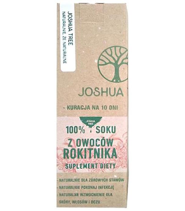 Joshua Tree 100% Soku z owoców rokitnika - 500 ml - cena, opinie, skład