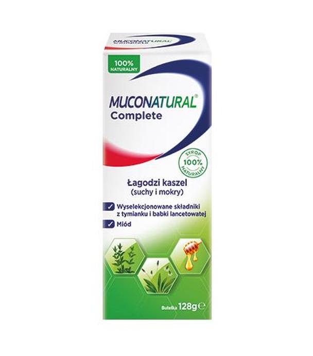 MUCONATURAL COMPLETE Syrop na kaszel, odkrztuszanie - 128 g