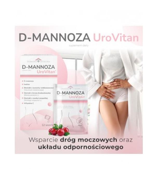Domowa Apteczka, D-Mannoza UroVitan, proszek, 12 saszetek