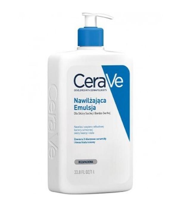 CeraVe Nawilżająca emulsja do skóry suchej i bardzo suchej, 1000 ml