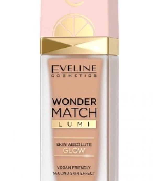 EVELINE Wonder Match Lumi Luksusowy podkład rozświetlający do twarzy z witaminą C 25, 30 ml