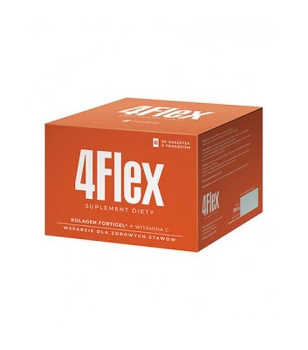 4 Flex, kolagen fortigel + witamina C, saszetki, 30 sztuk