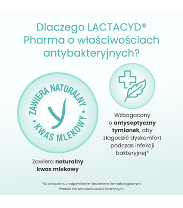 LACTACYD Pharma o właściwościach ANTYBAKTERYJNYCH, 250 ml  - 1016864 - brak kartonowego opakowania