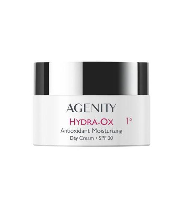 Agenity Hydra-Ox 1°, Krem nawilżający antyoksydacyjny na dzień SPF 20, 50 ml