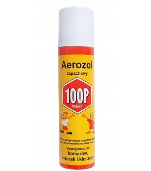 100P NATURAL Aerozol przeciw komarom, meszkom i kleszczom - 75 ml
