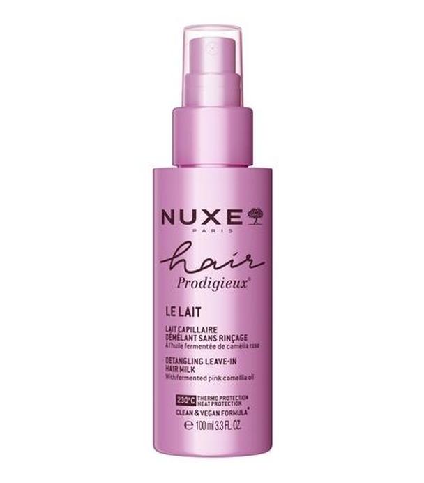 Nuxe Hair Prodigieux, Mleczko do włosów nawilżające ułatwiające rozczesywanie bez spłukiwania, 100 ml