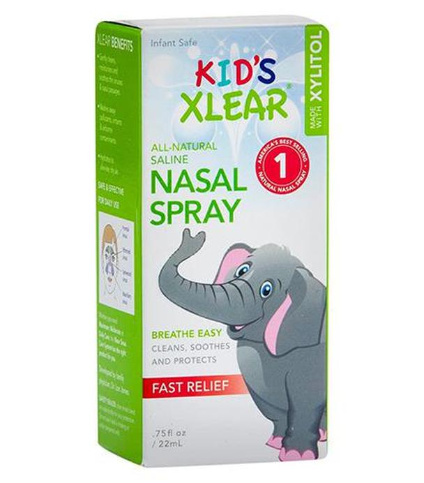 Xlear Kids Płyn do płukania nosa, 22 ml, cena, opinie, stosowanie