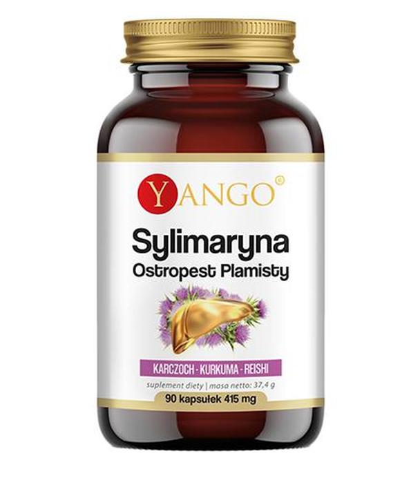 Yango Sylimaryna Ostropest plamisty, na wątrobę, 415 mg, 90 kapsułek