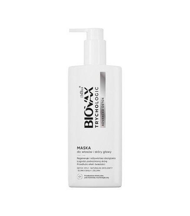 Biovax Trychologic Advanced Detox maska do włosów i skóry głowy, 200 ml