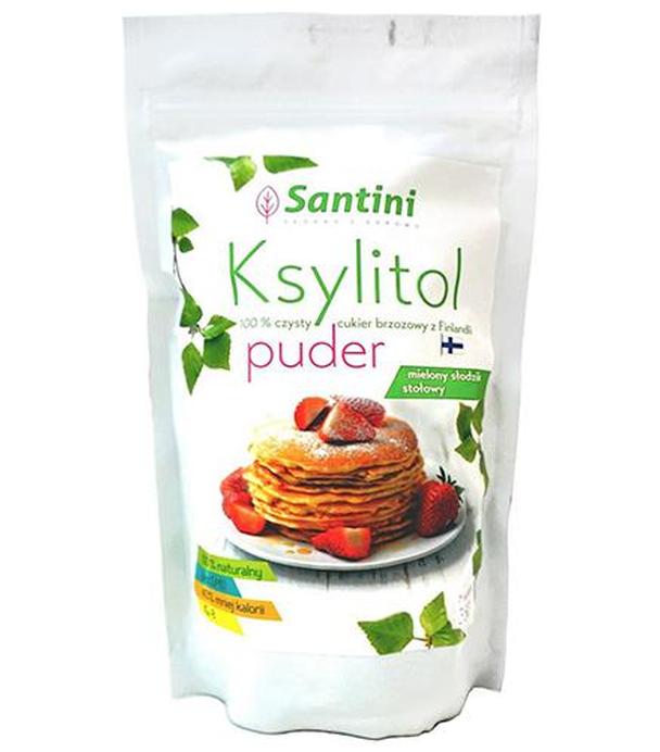 Santini Ksylitol puder - 350 g - cena, opinie, stosowanie - ważny do 2024-08-16