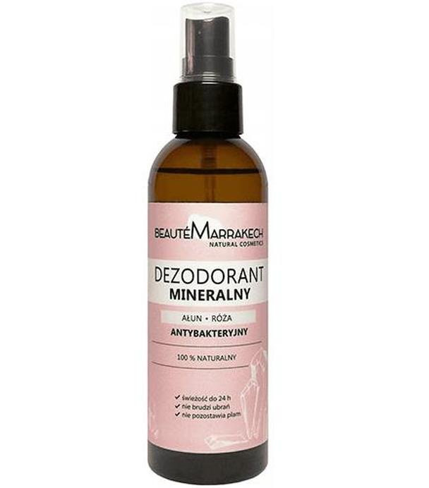 Beaute Marrakech Naturalny dezodorant ałunowy różany w sprayu, 100 ml