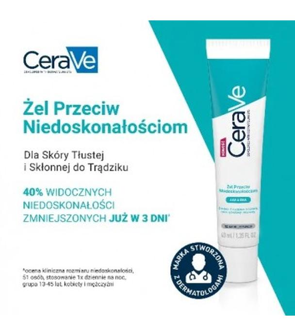 CeraVe, żel przeciw niedoskonałościom, 40 ml