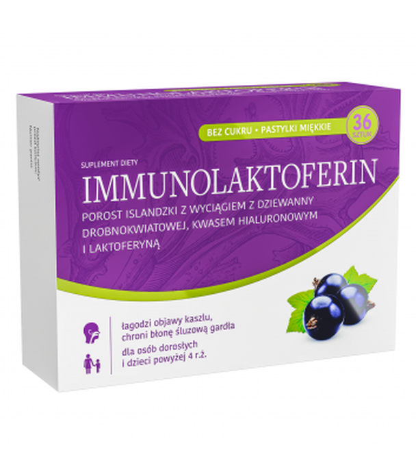 Immunolaktoferin, 36 pastylek