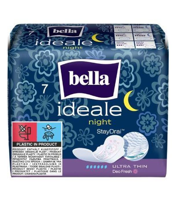 Bella Ideale Ultra Thin Podpaski higieniczne night, 7 sztuk