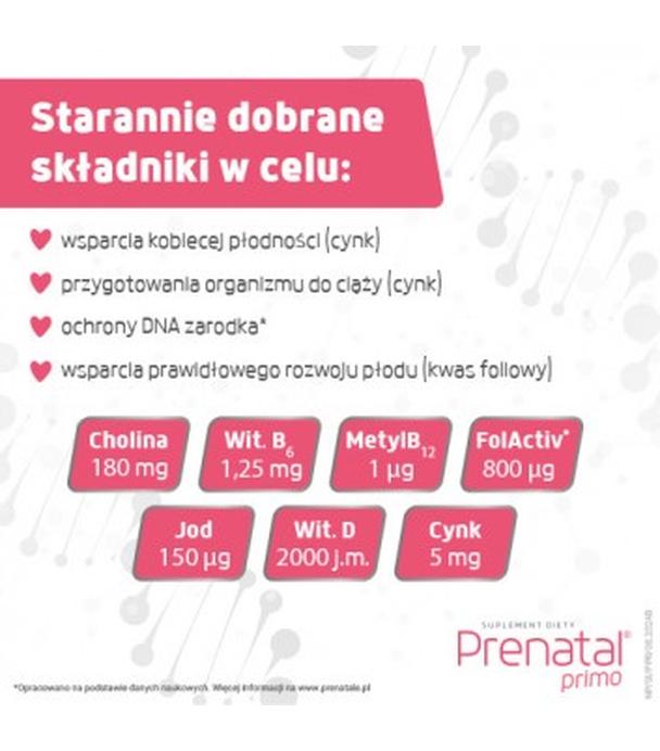 PRENATAL Primo, 30 kapsułek