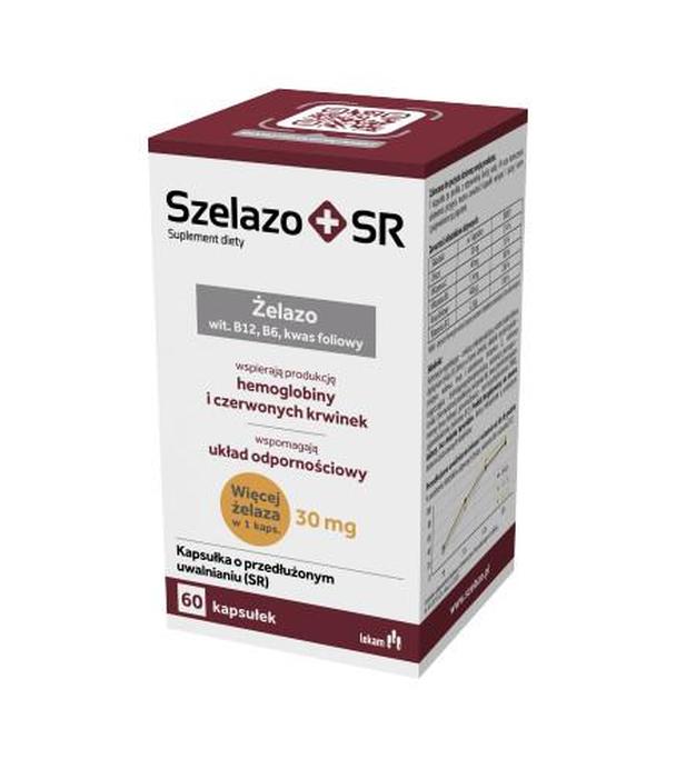 Szelazo + SR, kapsułki o przedłużonym uwalnianiu, 60 sztuk