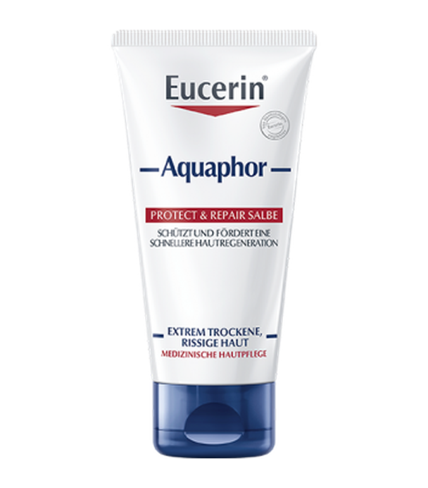 Eucerin Aquaphor Maść regenerująca do skóry suchej popękanej i podrażnionej dla dorosłych i niemowląt, 45 ml, cena, opinie, wskazania