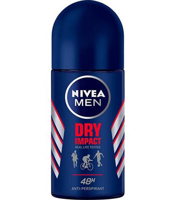 Nivea Men Dry Impact Antyperspirant w kulce 72h, 50 ml cena, opinie, stosowanie