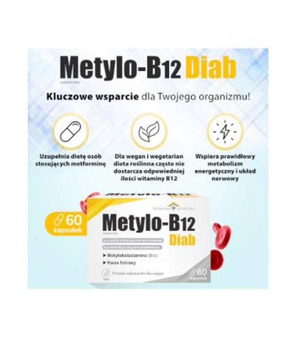 Domowa Apteczka, Metylo-B12 Diab, kapsułki, 60 sztuk