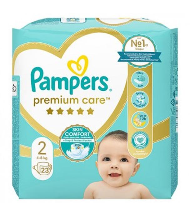 Pampers Pieluchy Premium Care rozmiar 2, 23 sztuki pieluszek