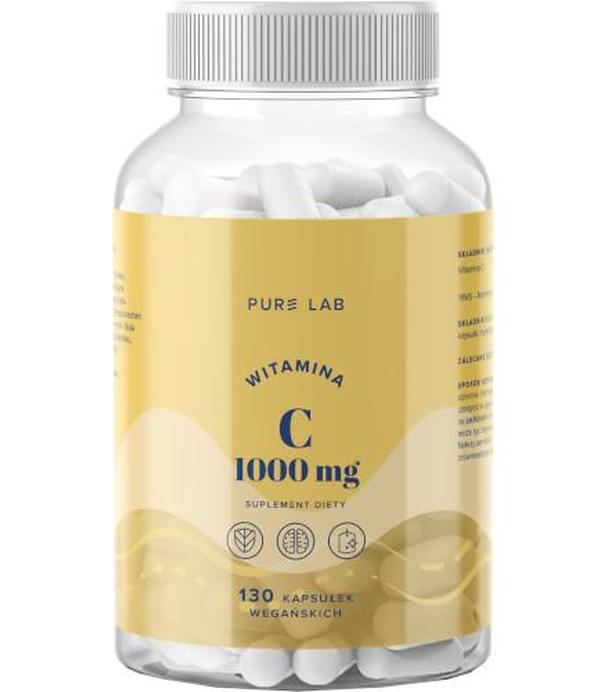 Pure Lab Witamina C 1000 mg, 130 kapsułek