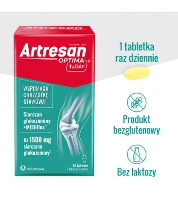 Artresan Optima 1 a Day, 30 tabletek