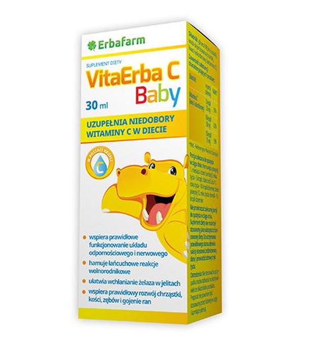 VitaErba C Baby - 30 ml - cena, opinie, dawkowanie - ważny do 2024-07-31