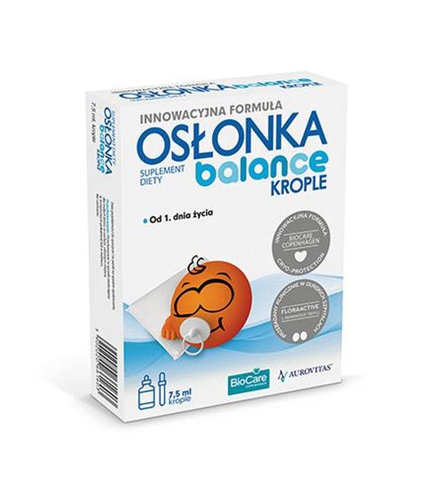 OSŁONKA BALANCE Krople, 7,5 ml, na kolki dla dzieci, cena, opinie, stosowanie