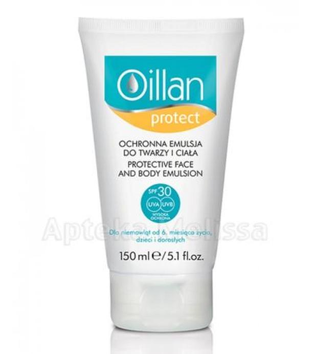 OILLAN PROTECT Ochronna emulsja do twarzy SPF 30 - 150 ml