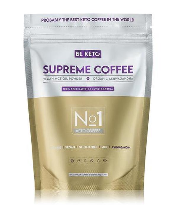 BeKeto KETO Supreme Coffee, 250 g - ważny do 2024-07-11