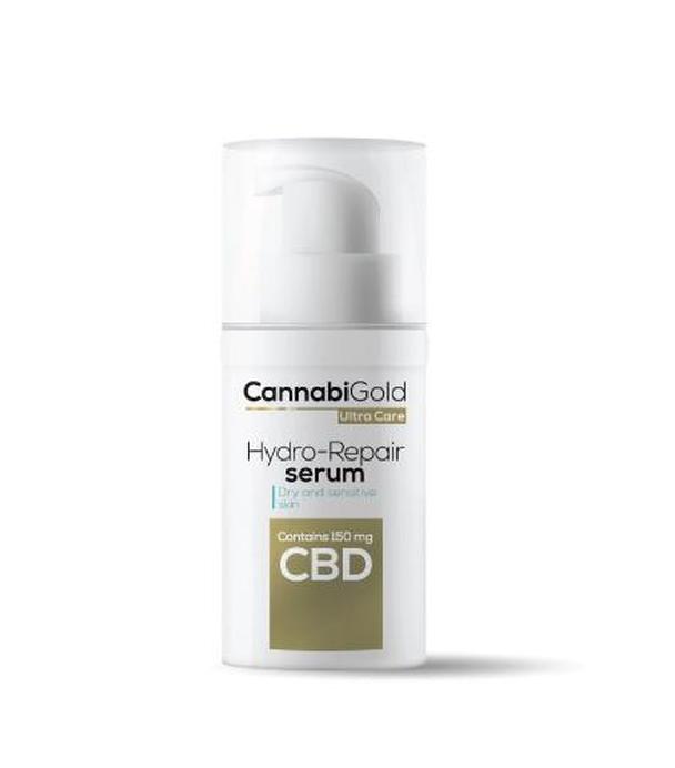 Cannabigold Serum nawilżająco - regenerujące z CBD do skóry suchej i wrażliwej - 30 ml