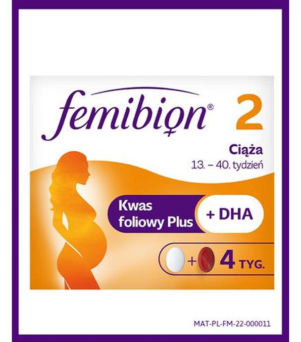 FEMIBION 2 Ciąża, 28 tabletek + 28 kapsułek