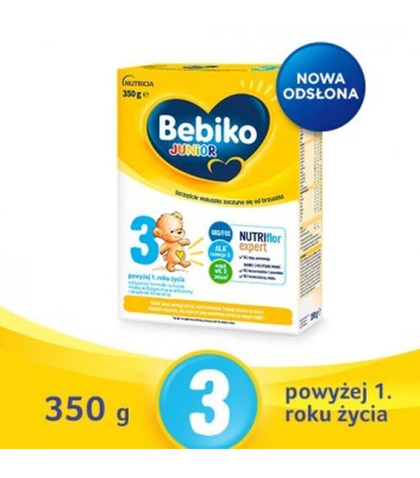 BEBIKO 3 JUNIOR Mleko modyfikowane następne dla niemowląt, 350 g - ważny do 2025-09-21