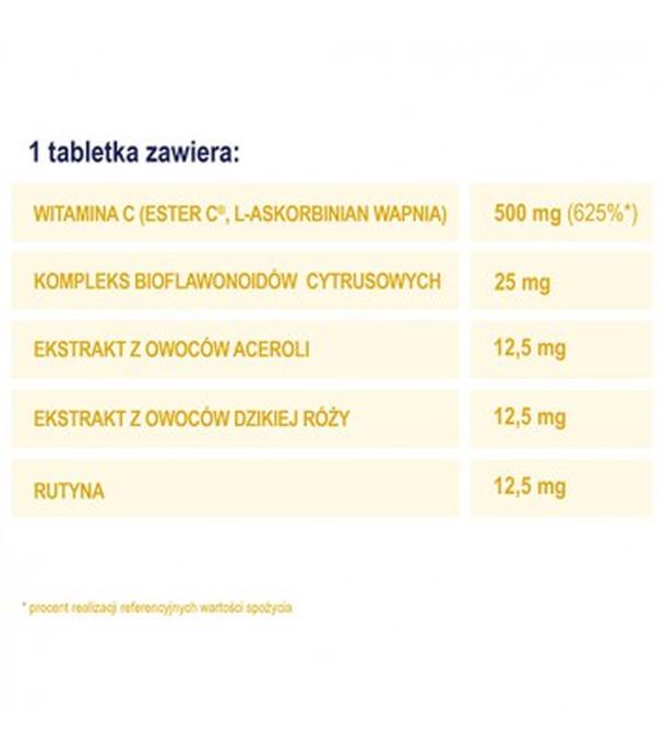 NATURELL Ester-C PLUS, 50 tabl. - ważny do 2025-01-01