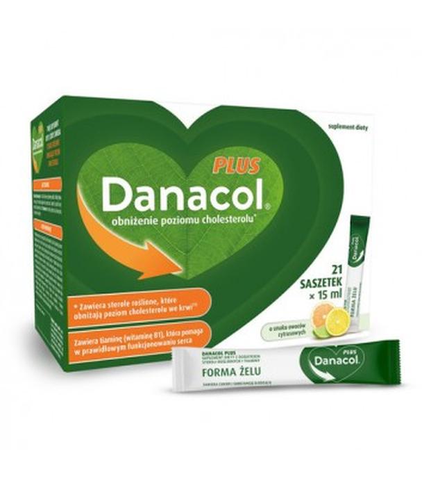 Danacol Plus, saszetki, 21 sztuk