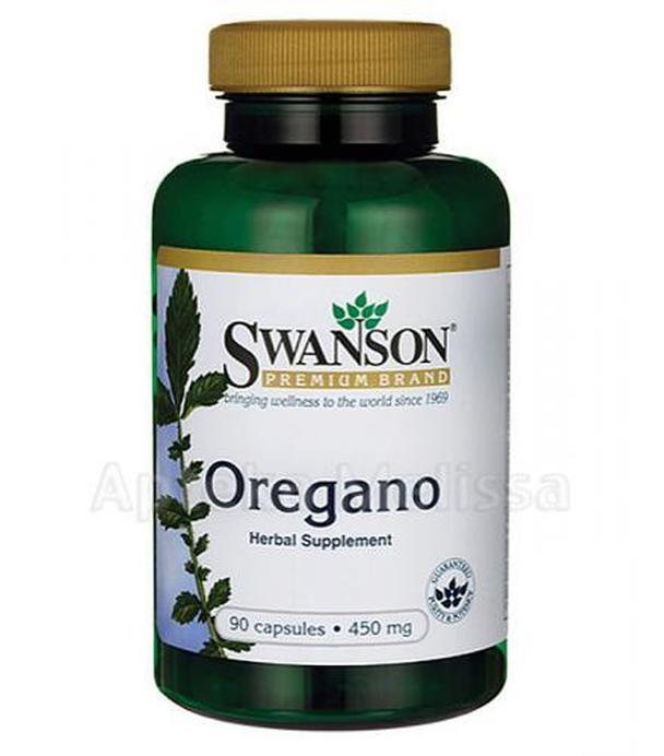 SWANSON Oregano Leaf 450 mg - 90 kaps.