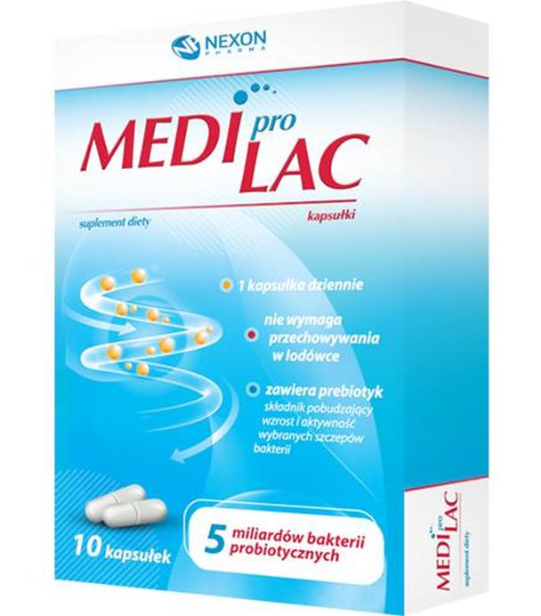 Nexon Pharma Mediprolac, 10 kaps., cena, opinie, wskazania