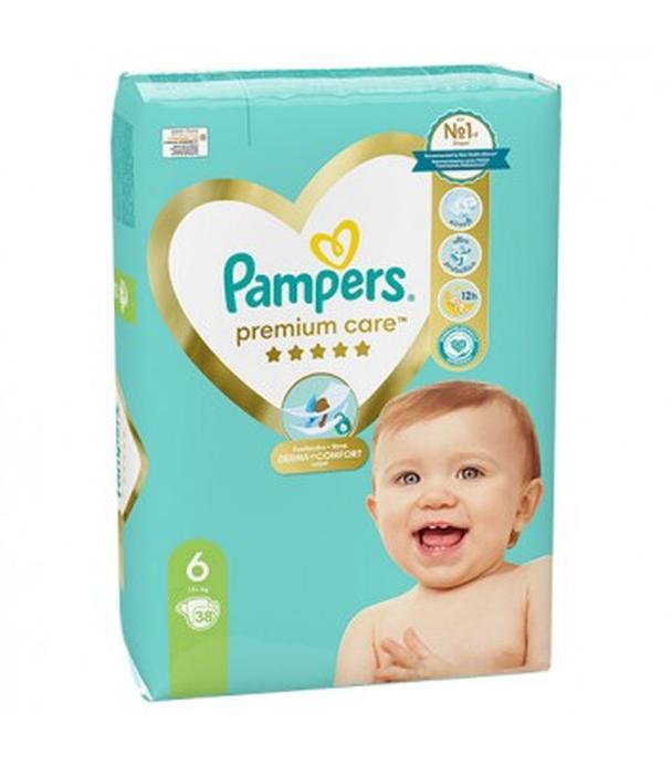 Pampers Pieluchy Premium Care rozmiar 6, 38 sztuk pieluszek