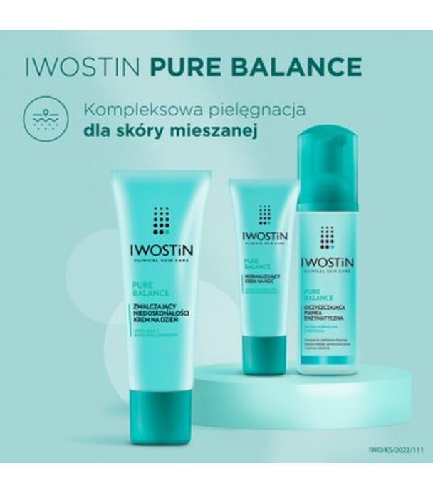 Iwostin Pure Balance zwalczający niedoskonałości krem na dzień, 50 ml, cena, opinie, stosowanie