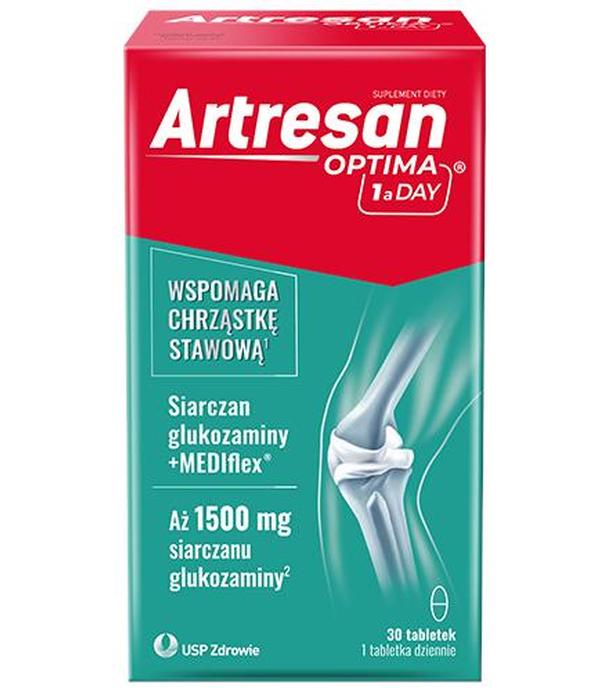 Artresan Optima 1 a Day, 30 tabletek