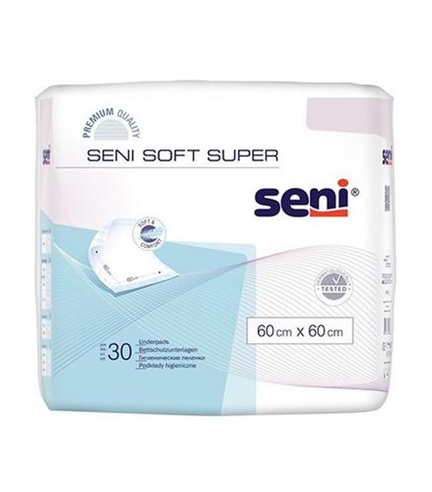 Seni Soft Super Podkłady higieniczne 60 x 60 cm - 30 szt. - cena, opinie, stosowanie