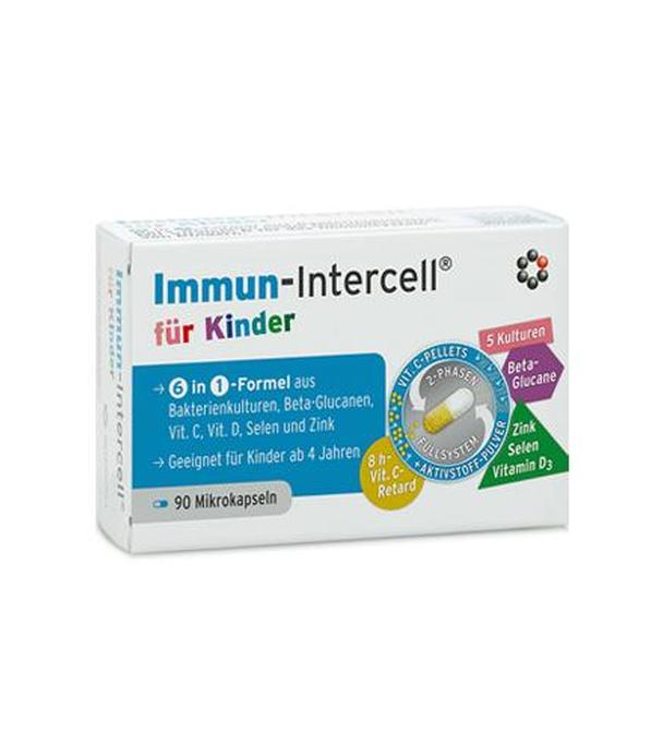 Immun - Intercell dla dzieci - 90 kaps.- cena, opinie, dawkowanie