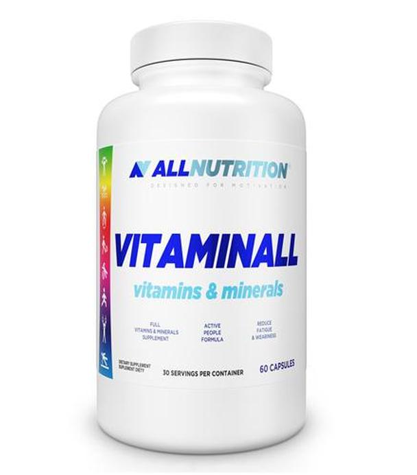 Allnutrition Vitaminall vitamins & minerals  - 60 kaps. - cena, opinie, wskazania