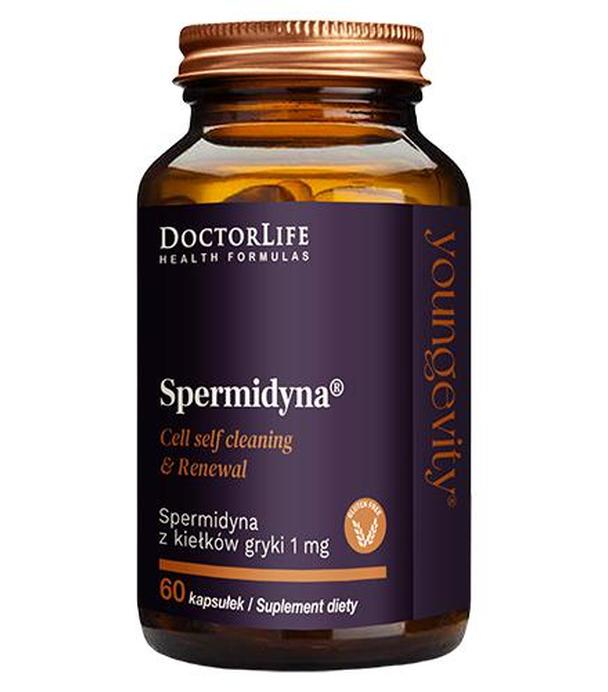 Doctor Life Spermidyna, 60 kaps., cena, wskazania, opinie