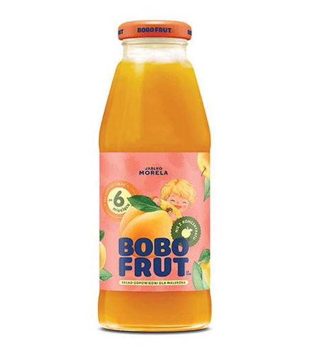 Bobo Frut Nektar jabłko morela po 6 miesiącu, 300 ml - ważny do 2025-07-31
