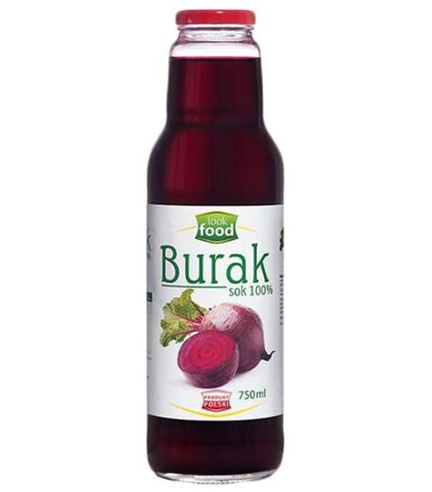 Look Food Burak sok 100% - 750 ml - cena, opinie, właściwości