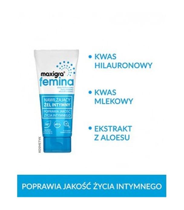 Maxigra Femina - nawilżający żel poprawiający jakość życia intymnego - 75 ml